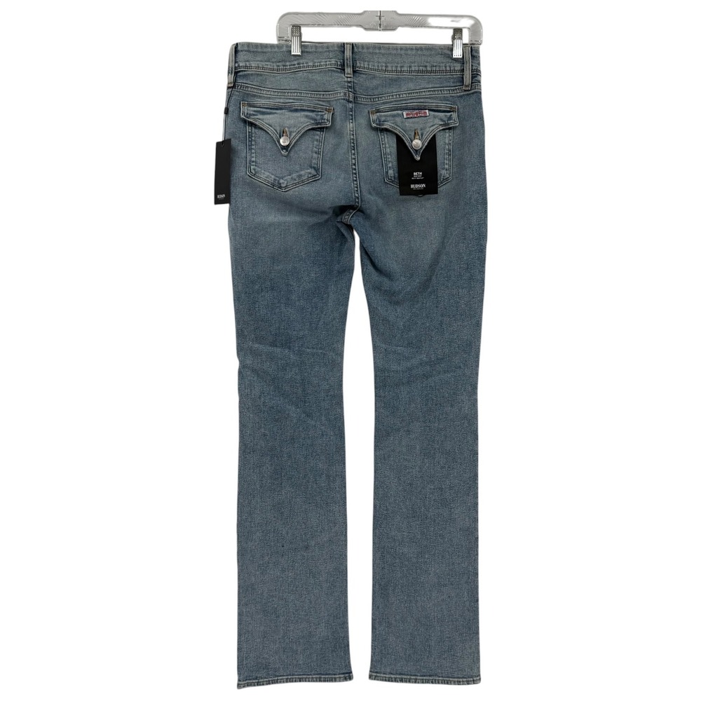 Hudson Beth Baby Bootcut Jeans Motion Blue Mid Rise 45TDFMTN1176-MTN Size 33 NEW
